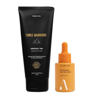 Self-tanning kit for face and body "Antioxidant"