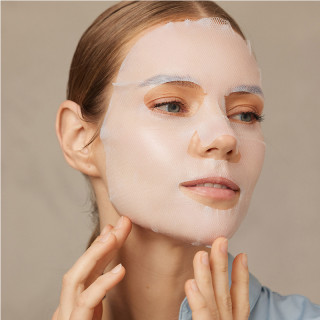 Greito poveikio giliai drėkinanti lakštinė veido kaukė su peptidais AIMX „Hydrate Me“