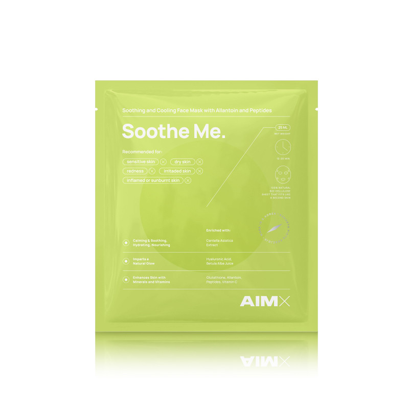 Soothe Me’ soothing face mask with peptides