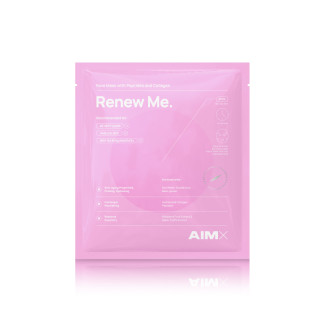 AIMX ‘Renew Me’ face mask with peptides and collagen