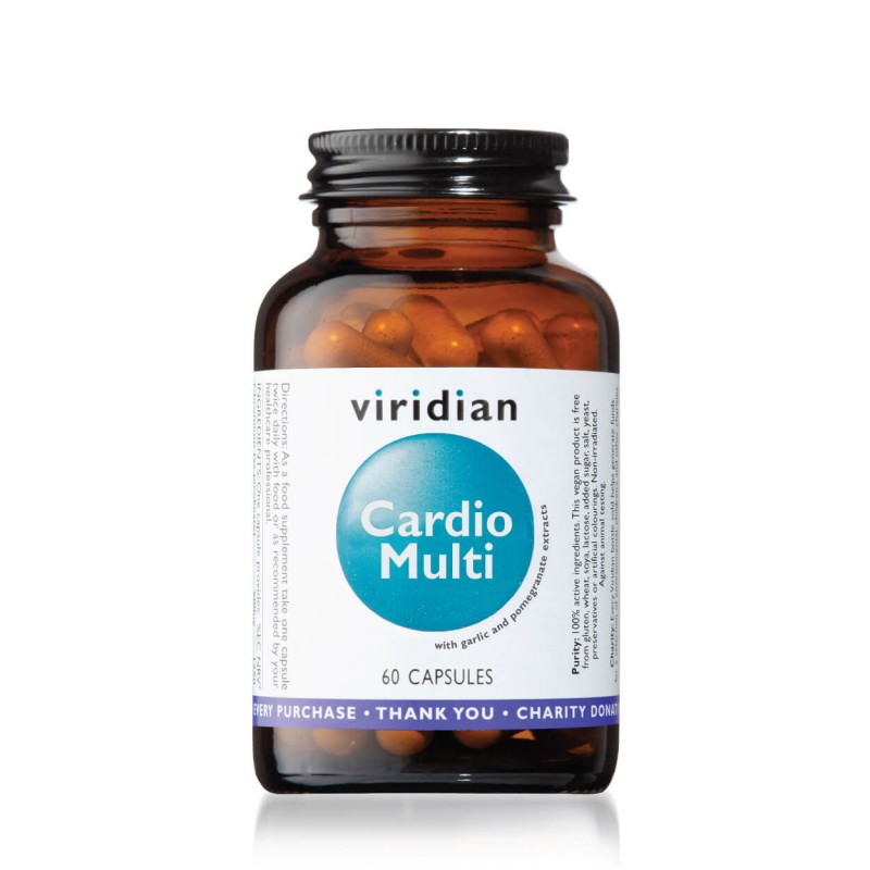 Cardio Multi, VIRIDIAN, 60 capsules