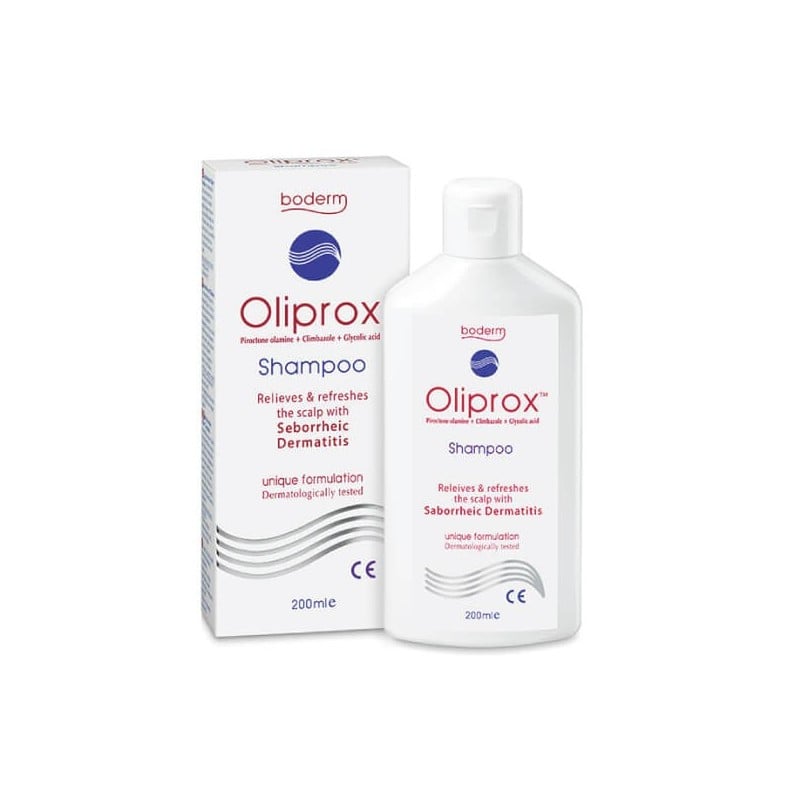 Šampūnas OLIPROX seborėjinio dermatito požymiams lengvinti