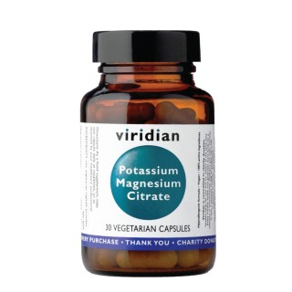 Potassium Magnesium Citrate, VIRIDIAN, 30 capsules