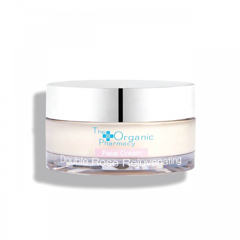 Veido kremas „Double Rose Rejuvenating Face Cream“, THE ORGANIC PHARMACY, 50ml