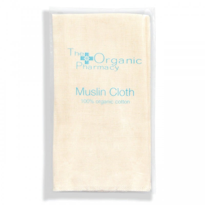 Ekologiškos medvilnės servetėlė „Organic Muslin Cloth“, THE ORGANIC PHARMACY
