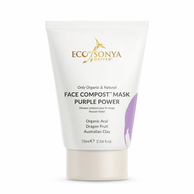 Valanti veido kaukė „Face Compost™ Purple Power Mask“, ECO by SONYA, 75ml