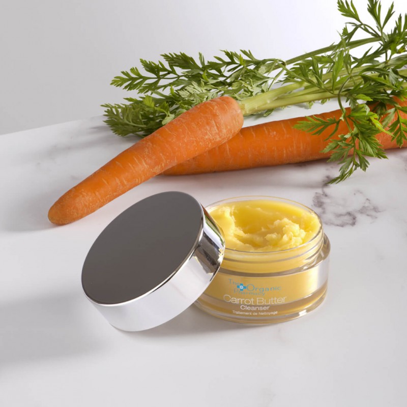 Morkų sviesto veido valiklis „Carrot Butter Cleanser“, THE ORGANIC PHARMACY, 75ml