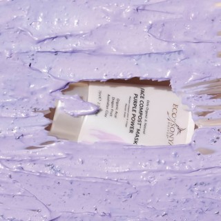 Valanti veido kaukė „Face Compost™ Purple Power Mask“, ECO by SONYA, 75ml