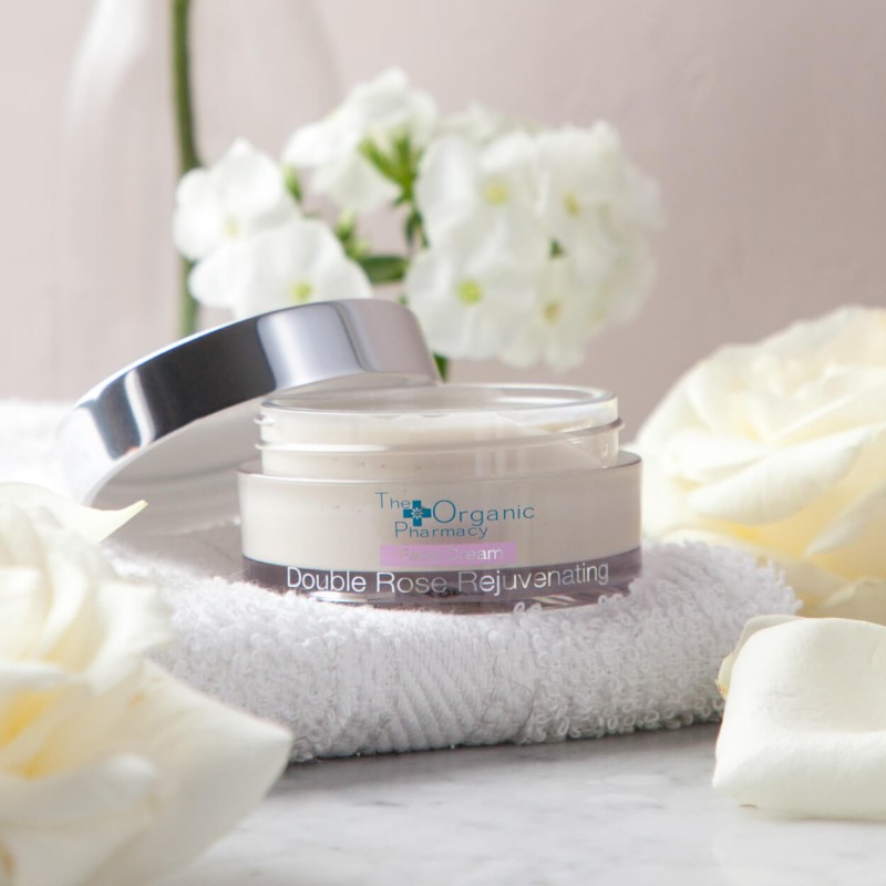 Double rose rejuvenating face cream „Double Rose Rejuvenating Face Cream“, THE ORGANIC PHARMACY, 50ml