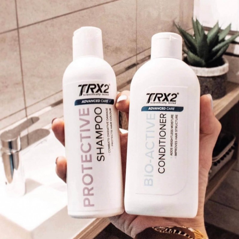 Apsauginis šampūnas, tinkantis dažytiems ir šviesinamiems plaukams „TRX2® Protective Shampoo“