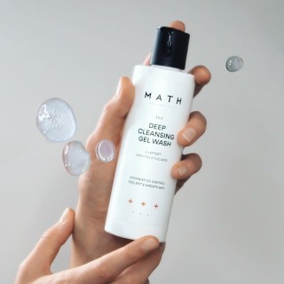 MATH Set for Acne: Proactive Deep Cleansing Wash, Anti-Acne SOS Serum, Skin Balance Serum