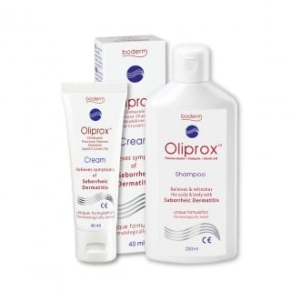 Oliprox shampoo ir cream"