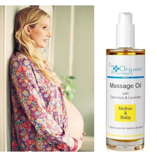 Masažo aliejus „Mother & Baby Massage Oil“, THE ORGANIC PHARMACY, 100ml