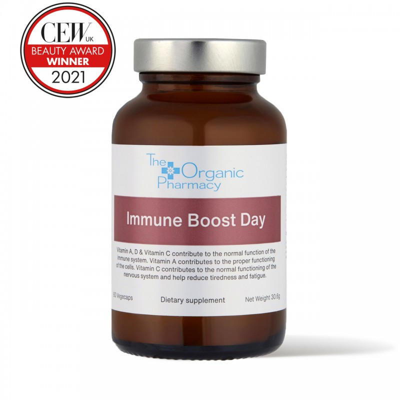 Maisto papildas imunitetui „Immune Boost Day“, THE ORGANIC PHARMACY, 60 kaps.