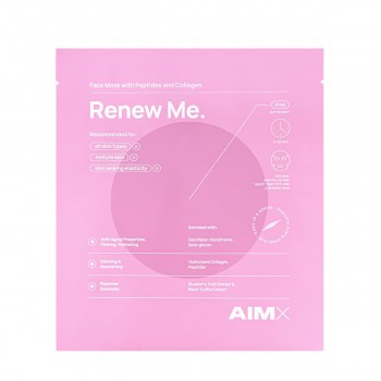 AIMX ?Renew Me? face mask...
