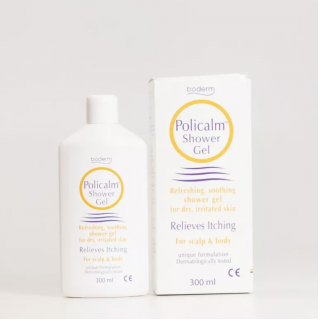 POLICALM shower gel for dry, irritated and itchy skin
