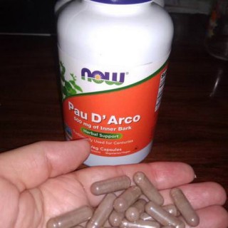Maisto papildas „Pau D’Arco 500 mg” (Skruzdžių medžio žievė)