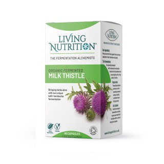 Milk Thistle Alive 60 Capsules – Fermented Activated Organic Milk Thistle Capsules