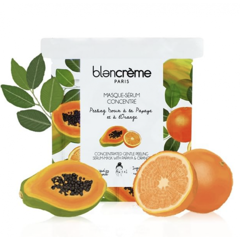 Blancreme veido kaukė su vaisių rūgštimis Orange, Blancreme, 1 vnt
