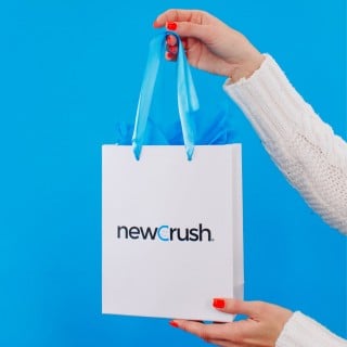 Newcrush dovanų maišelis (22,5x18x7 cm)