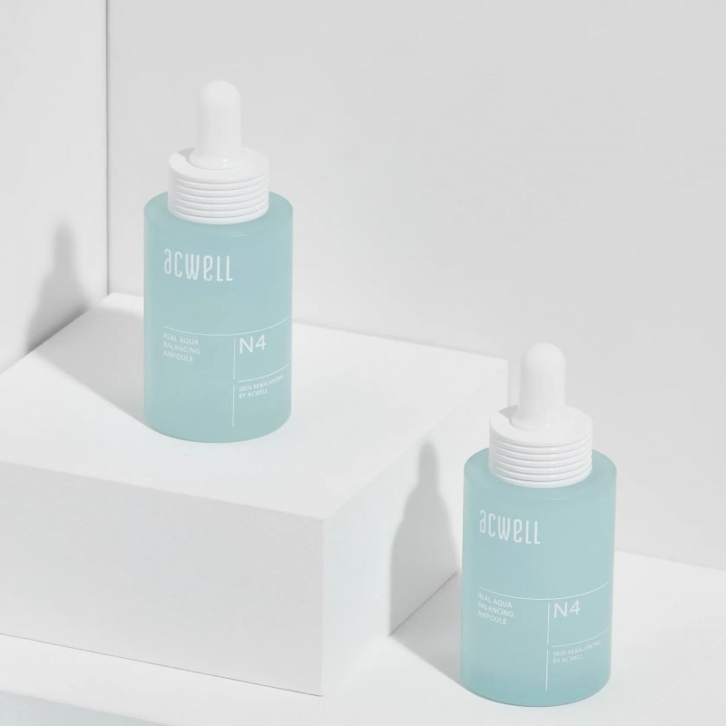 ACWELL A powerfully hydrating and refreshing serum "Real Aqua Balancing Ampoule"