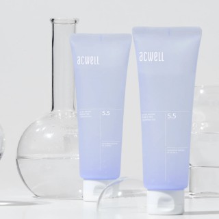 ACWELL Low acidity, pH balancing gel cleanser "pH Balancing Bubble Free Cleansing Gel"