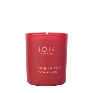 JOIK Home & Spa kvepianti žvakė „Spiced cranberry”