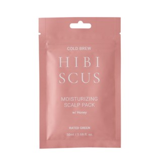 RATED GREEN Drėkinanti plaukų kaukė “Cold Brew Hibiscus Moisturizing Scalp Pack w/ Honey”