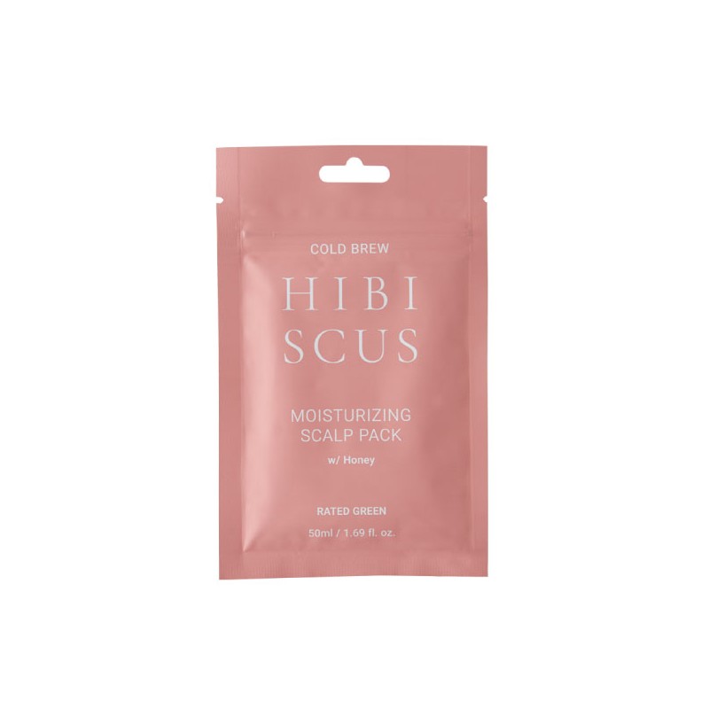 RATED GREEN Drėkinanti plaukų kaukė “Cold Brew Hibiscus Moisturizing Scalp Pack w/ Honey”