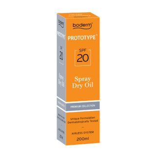 Boderm PROTOTYPE Dry Body Oil Spray SPF20