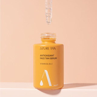 Azure Tan “Antioxidant Tan Serum” Antioxidant veido serumas su savaiminio įdegio efektu