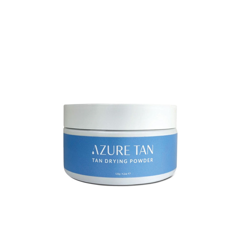 Azure Tan "Tan Drying Powder" sausa pudra savaiminio įdegio džiovinimui