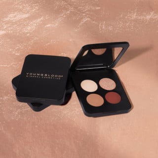 YOUNGBLOOD Pressed Mineral Eyeshadow Quad
