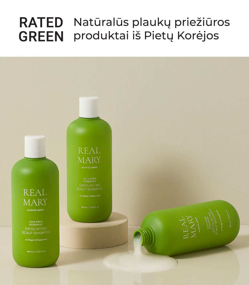 rated green kosmetika plaukams