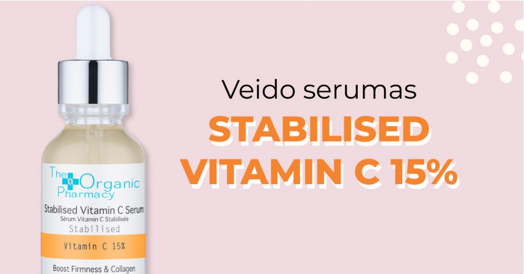 TOP priemonė 24/7 – vitamino C serumas