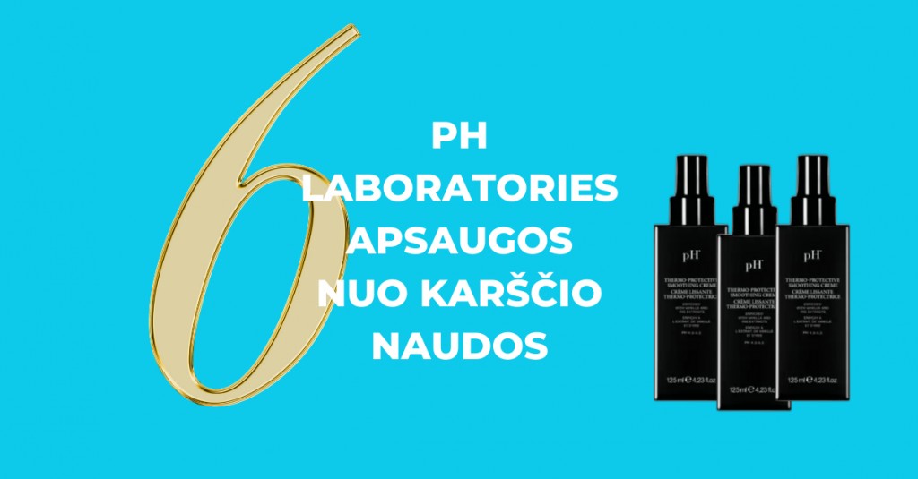 pH Laboratories apsauga nuo karščio: 6 jos naudos