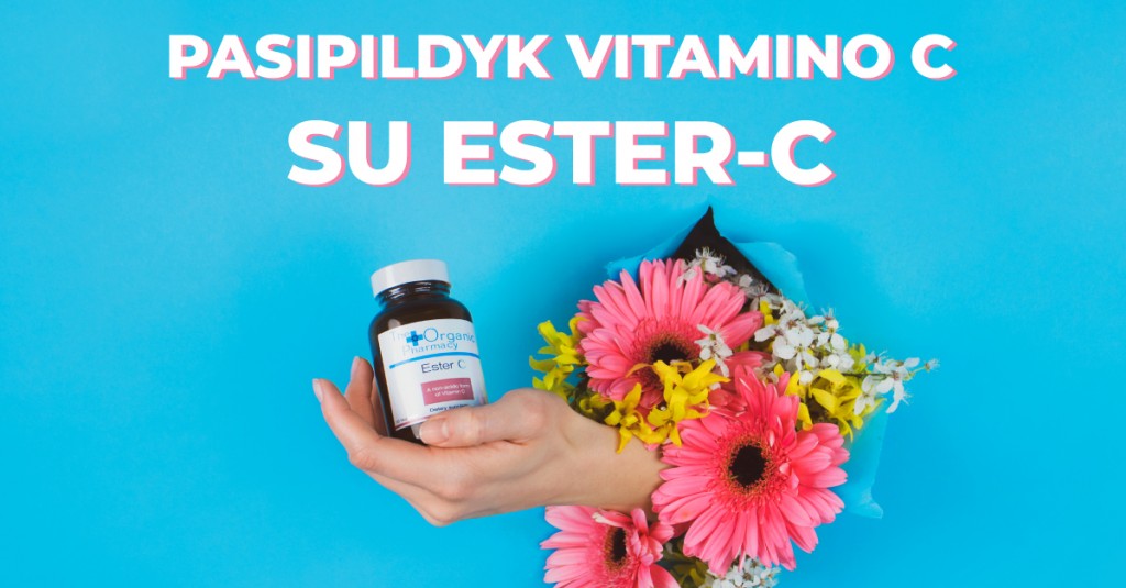 Pasipildyk vitamino C su ESTER-C!