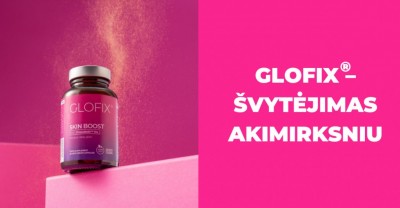 Vitaminai veido odai GLOFIX – švytėjimas akimirksniu