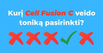 Cell Fusion C veido tonikas – kurį pasirinkti?