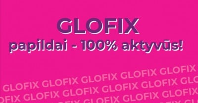 Ar žinai, kad GLOFIX vitaminai yra 100% aktyvūs?