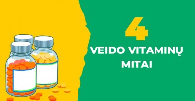 Vitaminai veido odai: 4 dažniausi mitai