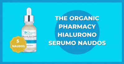 The Organic Pharmacy hialurono serumas ir 5 jo naudos odai