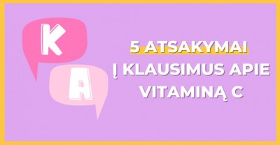 Vitamino C serumas: 5 atsakymai į rūpimus klausimus