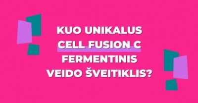 Išduodame paslaptį, kuo unikalus Cell Fusion C fermentinis veido šveitiklis!