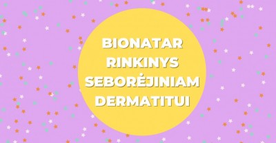 Seborėjinis dermatitas: BIONATAR rinkinys jo požymiams lengvinti